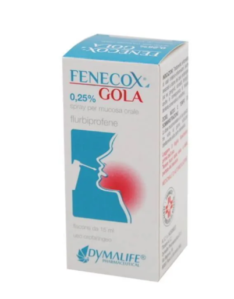 FENECOX GOLA*spray mucosa orale 15 ml 0,25%