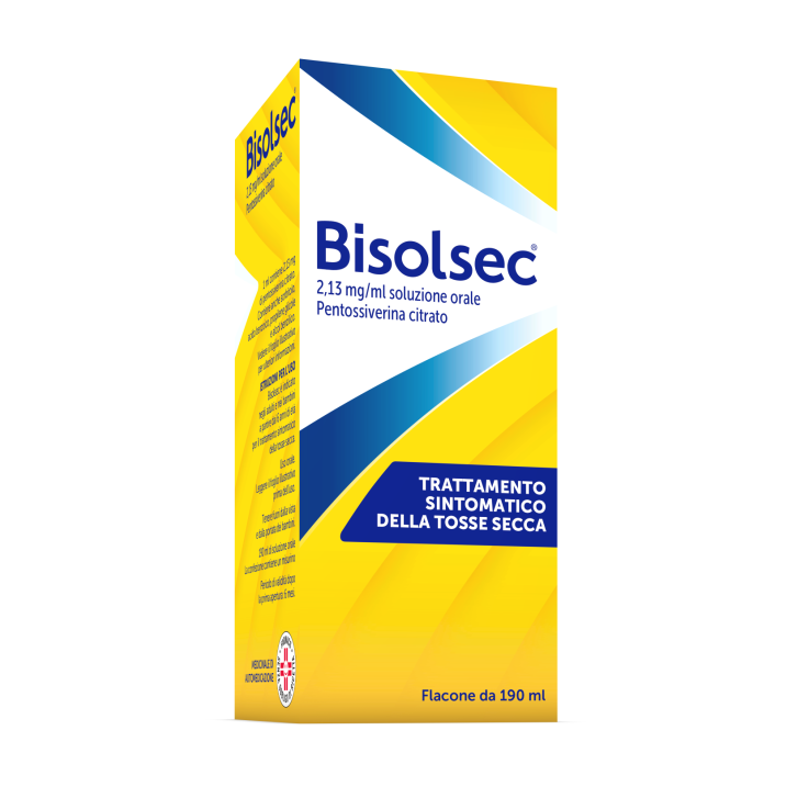 BISOLSEC*orale soluz 190 ml 2,13 mg/ml flacone BISOLSEC*orale soluz 190 ml 2,13 mg/ml flacone