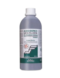 ACIDO BORICO (NEW.FA.DEM.)*soluz cutanea 500 ml 3%