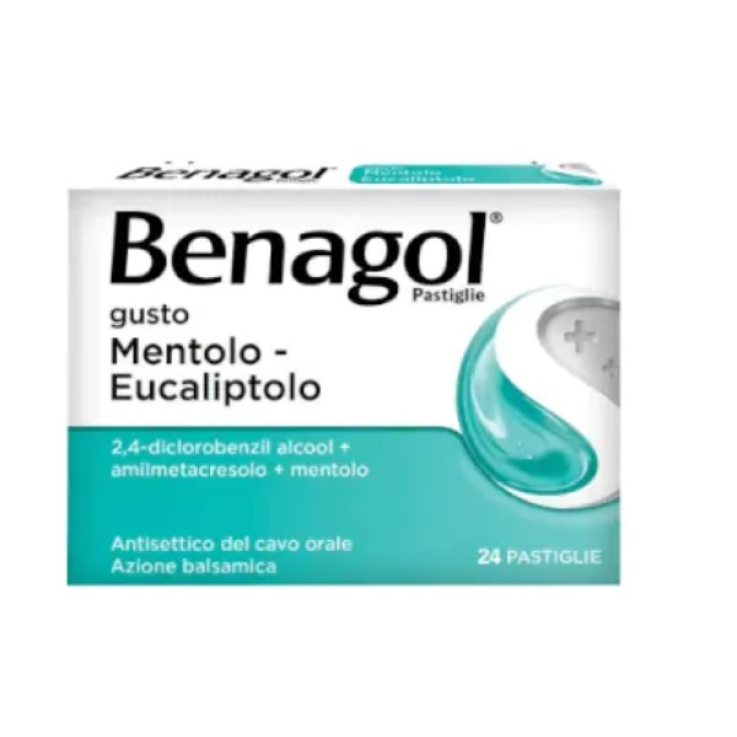 BENAGOL*24 pastiglie mentolo-eucaliptolo BENAGOL*24 pastiglie mentolo-eucaliptolo