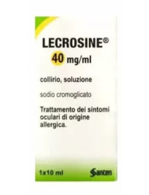 LECROSINE*collirio 1 flacone 10 ml 40 mg/ml