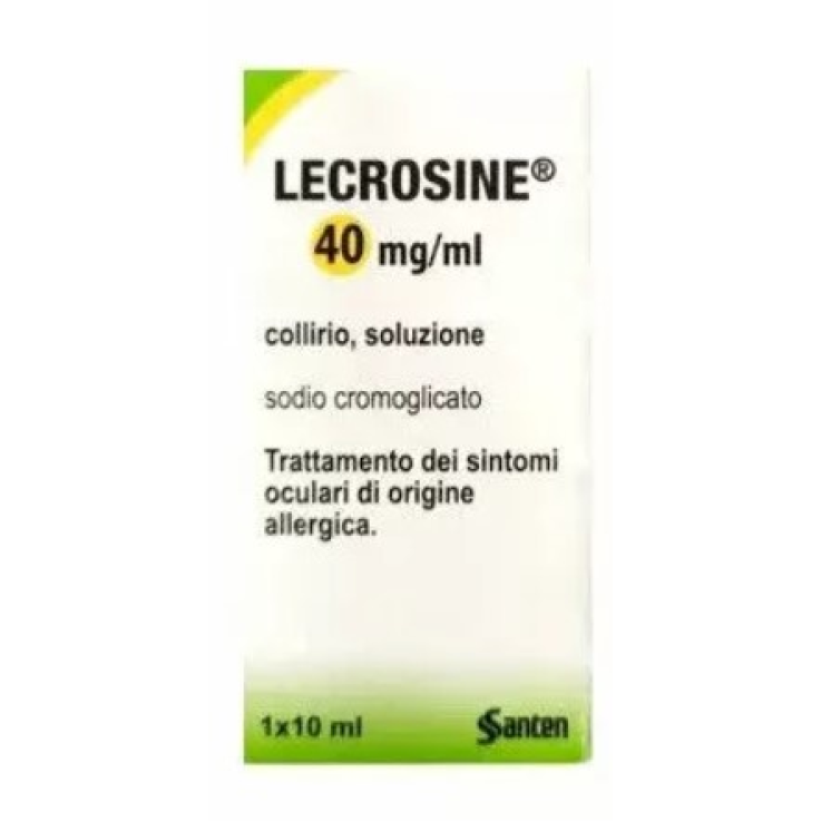 LECROSINE*collirio 1 flacone 10 ml 40 mg/ml LECROSINE*collirio 1 flacone 10 ml 40 mg/ml