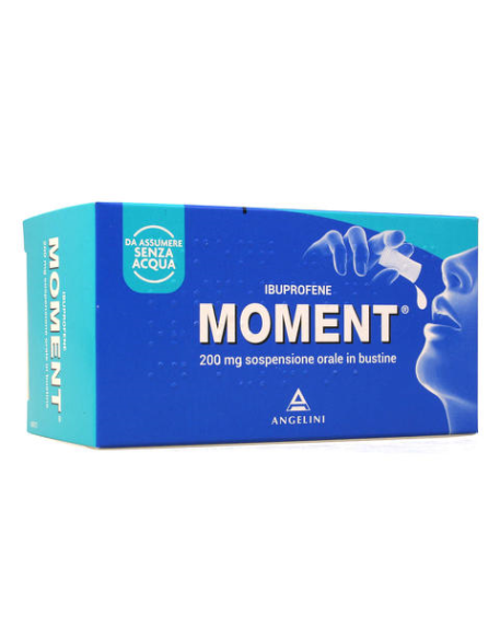 MOMENT*orale sosp 8 bust 200 mg