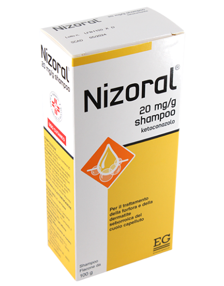 NIZORAL*shampoo 100 g 20 mg/g