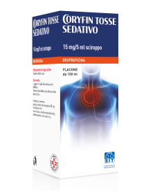 CORYFIN TOSSE SEDATIVO*sciroppo 150 ml 15 mg/5 ml