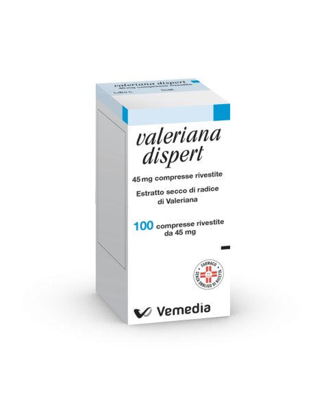 VALERIANA DISPERT*100 cpr riv 45 mg