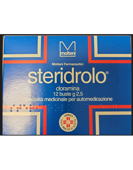 STERIDROLO*12 bust polv u.e. 2,5 g