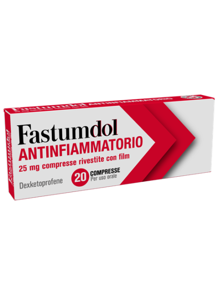 FASTUMDOL ANTINFIAMMATORIO*20 cpr riv 25 mg