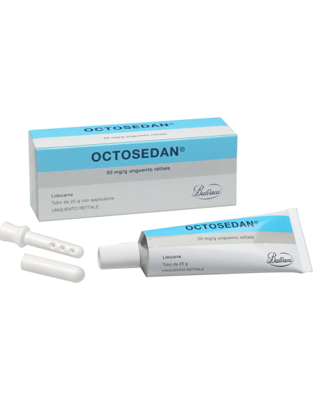 OCTOSEDAN*ung rett 25 g 50 mg/g