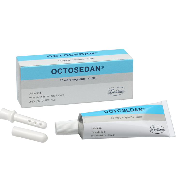 OCTOSEDAN*ung rett 25 g 50 mg/g