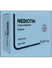 NEBIOTIN*60 cpr 5 mg