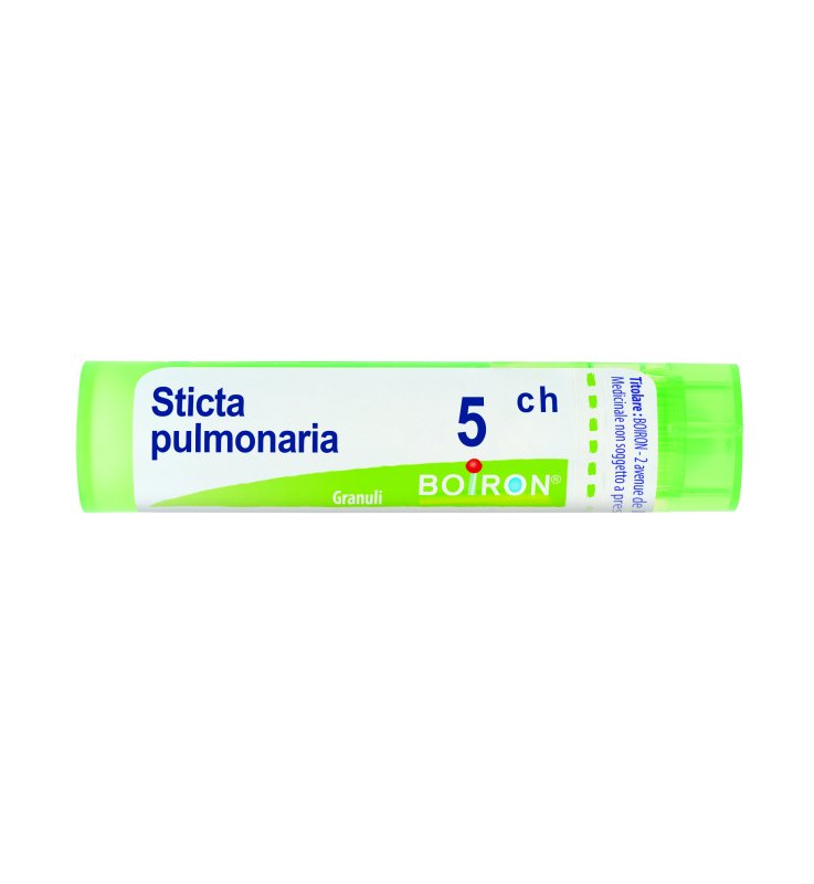 STICTA PULMONARIA (BOIRON)*80 granuli 5 CH contenitore multidose 4G