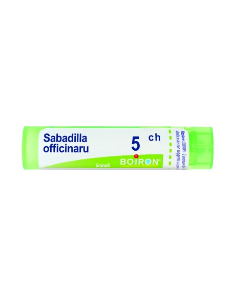 SABADILLA OFFICINARUM (BOIRON)*80 granuli 5 CH contenitore multidose