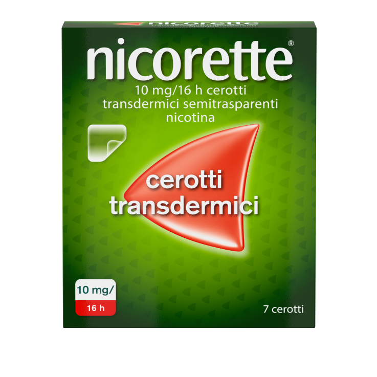 Nicorette Cerotti 10 mg 15 mg | Terapia Sostitutiva Nicotina 7 cerotti transd Nicorette Cerotti 10 mg 15 mg | Terapia Sostitutiva Nicotina 7 cerotti transd