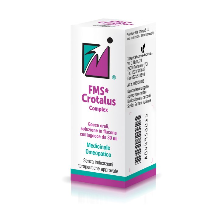 FMS CROTALUS COMPLEX*orale gtt 30 ml FMS CROTALUS COMPLEX*orale gtt 30 ml