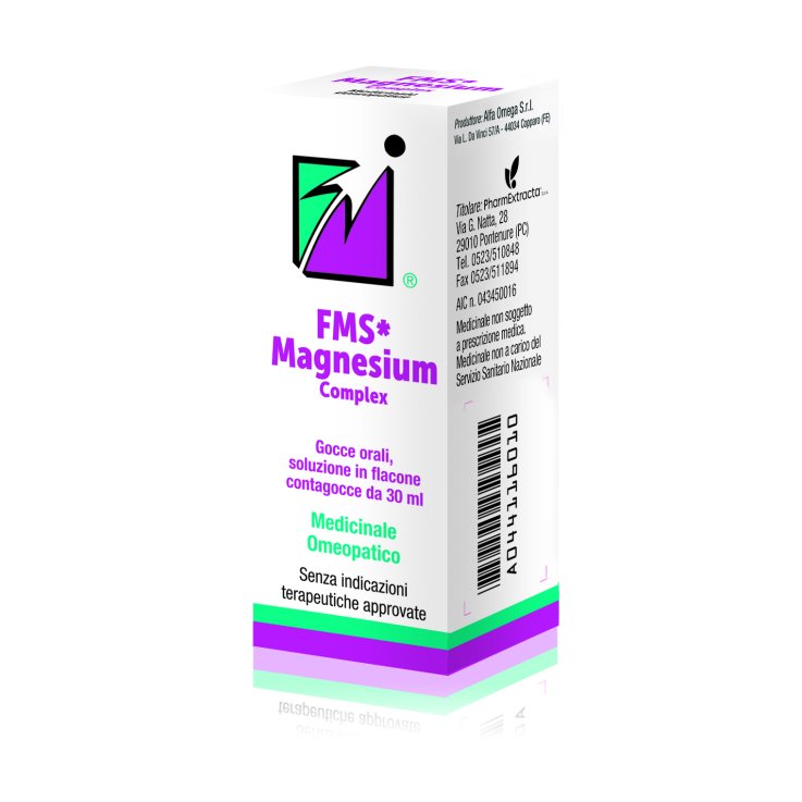 FMS MAGNESIUM COMPLEX*orale gtt 30 ml FMS MAGNESIUM COMPLEX*orale gtt 30 ml