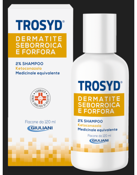 TROSYD DERMATITE SEBORROICA E FORFORA*shampoo 120 ml 2% TROSYD DERMATITE SEBORROICA E FORFORA*shampoo 120 ml 2%