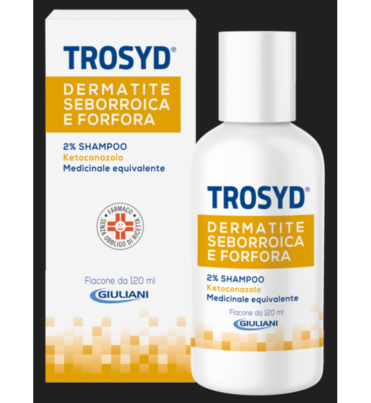 TROSYD DERMATITE SEBORROICA E FORFORA*shampoo 120 ml 2%
