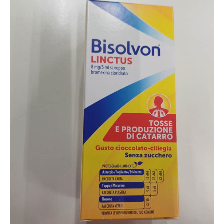 BISOLVON*sciroppo flacone 200 ml 8 mg/5 ml BISOLVON*sciroppo flacone 200 ml 8 mg/5 ml