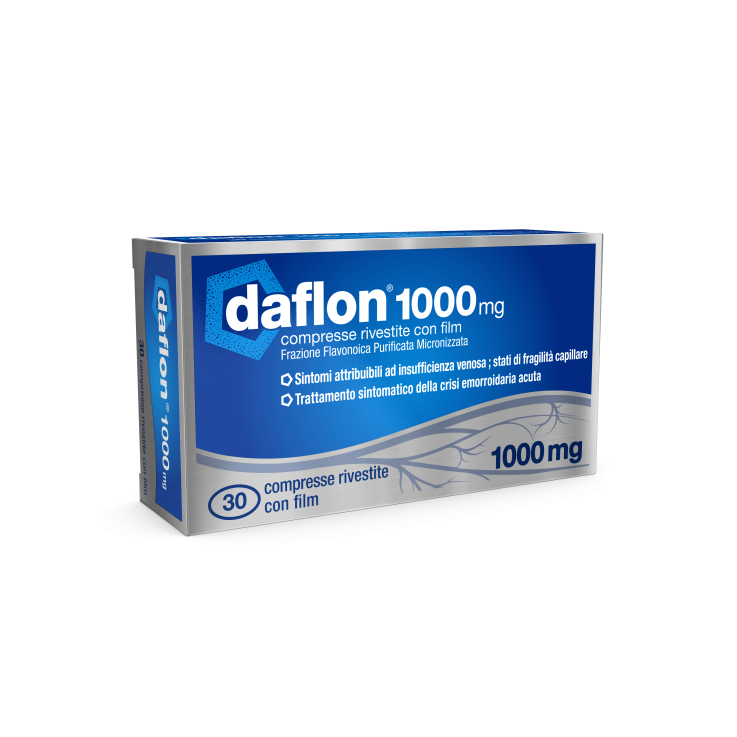 DAFLON*30 cpr rivestite 1.000 mg DAFLON*30 cpr rivestite 1.000 mg