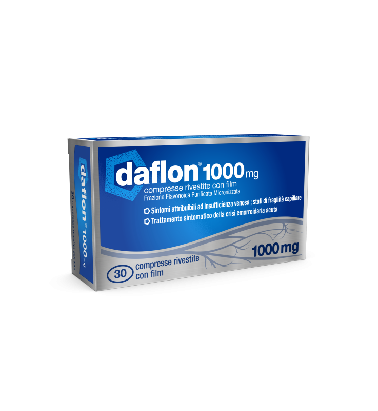 DAFLON*30 cpr rivestite 1.000 mg