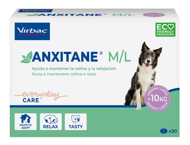 Virbac Anxitane M/l Suppl Nutr 30cpr img