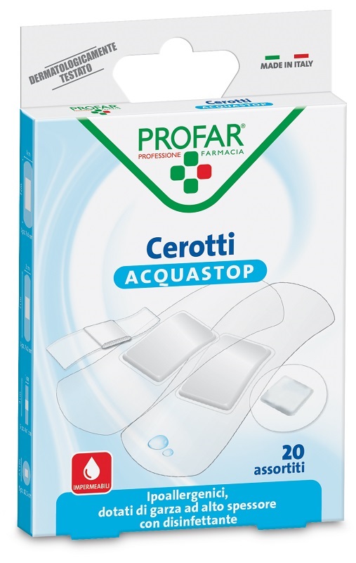CEROTTO ACQUASTOP ASSORTITI PROFAR 20 PEZZI