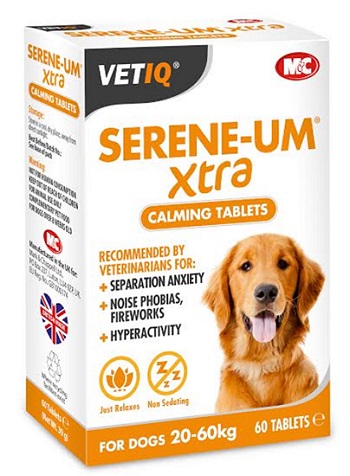 VetIQ Serene-UM Xtra: Supporto Calmante per Cani di Taglia Grande