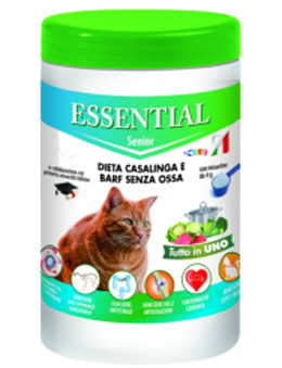 Essential Gatto Senior: Integratore Completo per Dieta Casalinga
