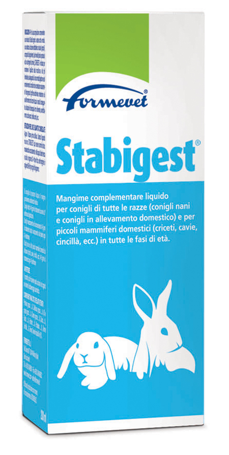 Stabigest Formevet: Supporto Digestivo per Piccoli Mammiferi