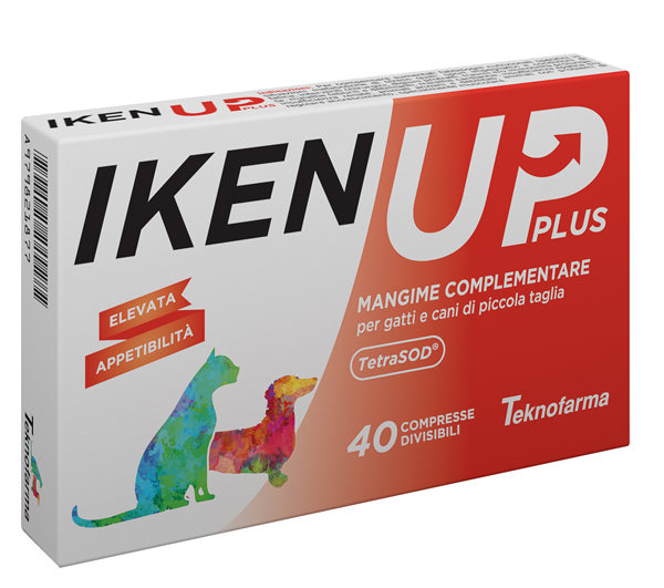 Iken Up Plus - Mangime Complementare per Gatti e Cani di Piccola Taglia 40 compresse img