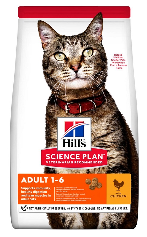 Hill's Science Plan Adult Pollo: Nutrizione Bilanciata per Gatti