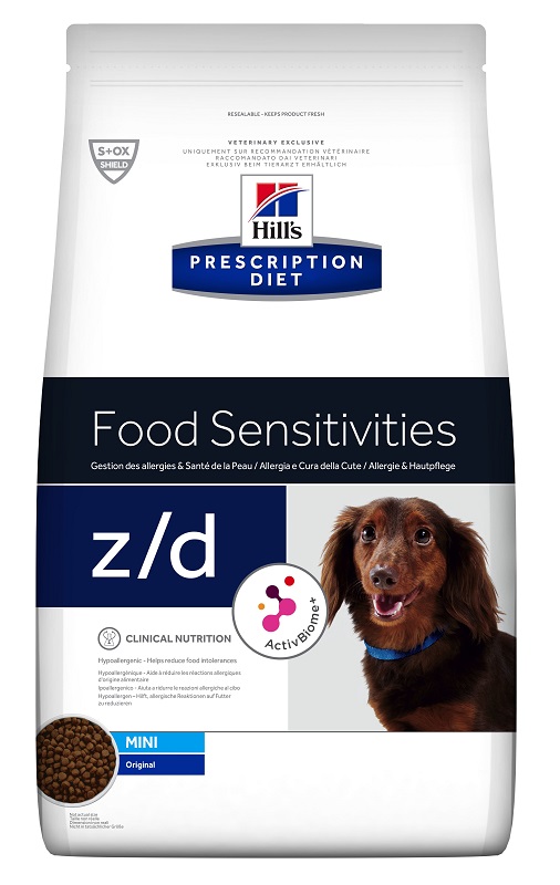 Hill's Prescription Diet z/d Mini: Nutrizione Clinica per Allergie