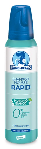 Sano e Bello Shampoo Mousse Rapid: Igiene Senza Acqua per Pet