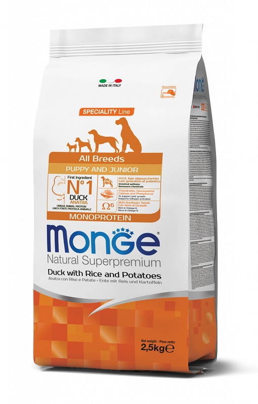 Monge Puppy Anatra Riso e Patate 12kg | MyPawRank
