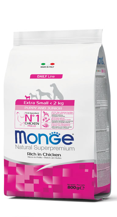 V MONGE EXTRA SMALL PUPPY 800G img 0