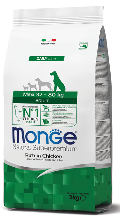 Monge Maxi Adult Pollo 3kg: Recensione e Analisi