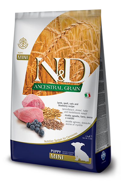Farmina N&D Puppy Mini Agnello e Mirtillo 2,5kg | MyPawRank
