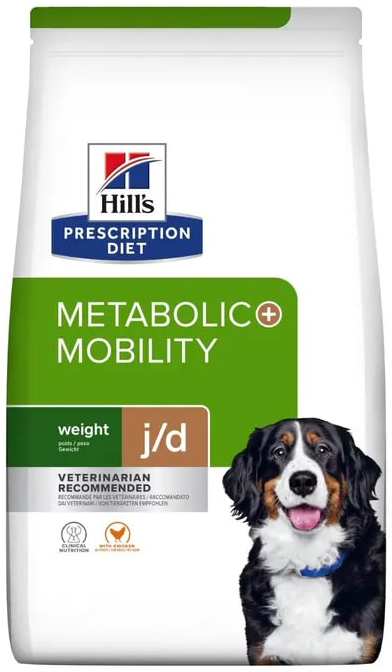Hill's Prescription Diet Metabolic + Mobility con Pollo per cani - 12 kg img 0