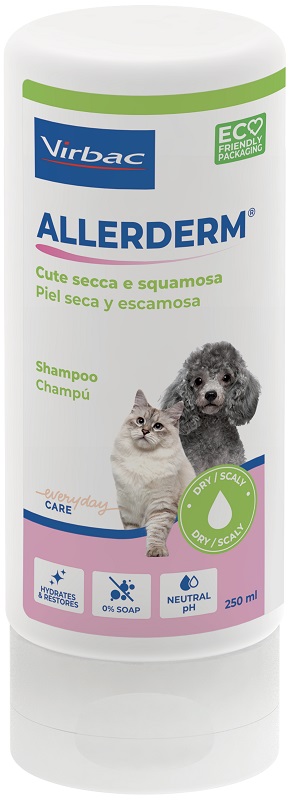 Virbac Allerderm Shampoo: Cura per Cute Secca Cani e Gatti