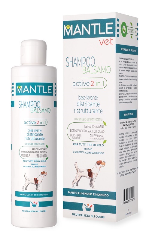 Mantle Vet Shampoo e Balsamo 2in1: Cura e Lucentezza | MyPawRank