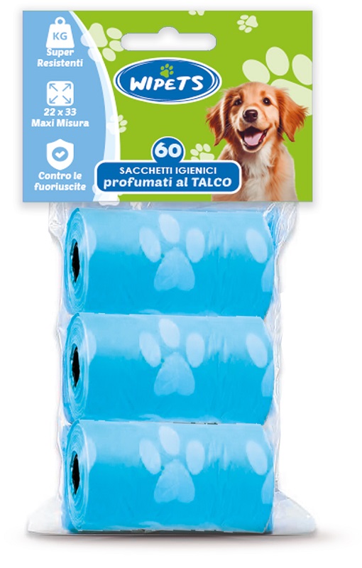 SACCHETTI IGIENICI WIPETS 60PZ img 1
